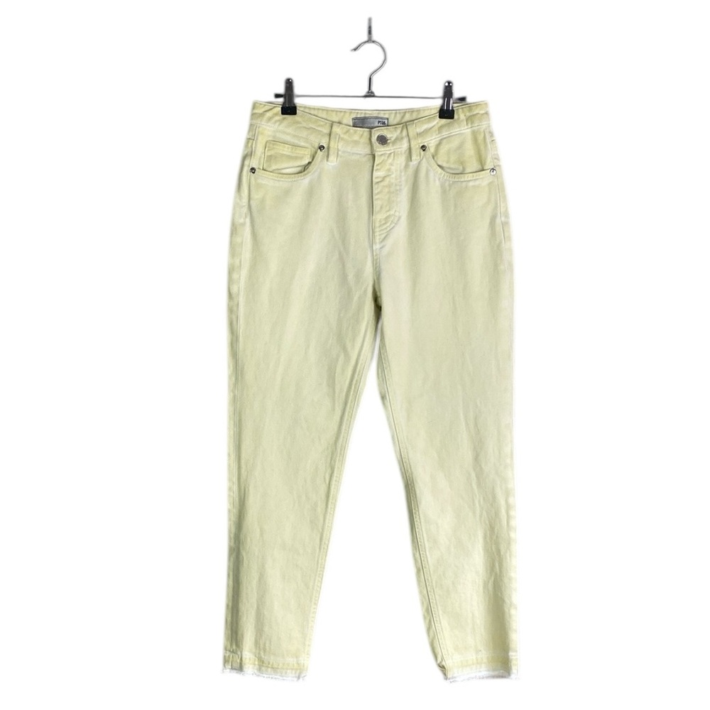 PT05 yellow tina slim leg jeans